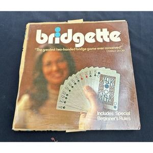 Vintage 1972 Beginner’s Bridgette Card Game Set By Alfred Sheinwold